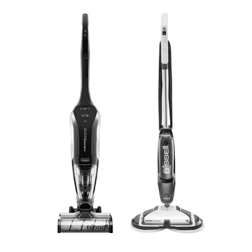CrossWave Cordless Max Wet Dry Vac and SpinWave Spin Mop.