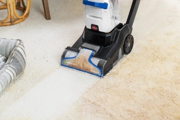 TurboClean Pet Carpet Cleaner deep cleaning carpet.