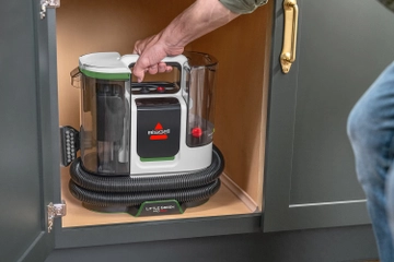 Storing Little Green ProHeat SmartMix in cupboard