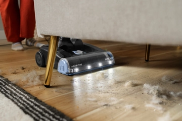 Vacuuming under furniture