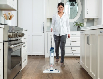 Easily glide over a variety of sealed surfaces