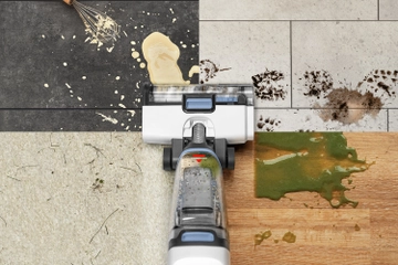 CrossWave Edge cleaning multiple surfaces