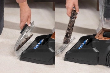 Removing Floor nozzle and catch tray