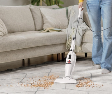 FeatherWeight Stick Vac Vacuuming Hard Flooring