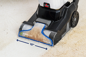 TurboClean Pet Carpet Cleaner deep cleaning carpet.